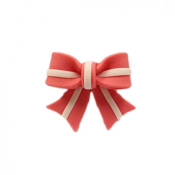 Red With White Stripe Ribbon